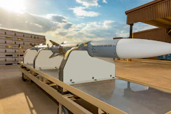 AMRAAM air-to-air missile.