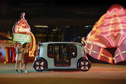 Amazon-Zoox robotaxis are beginning to give free rides through parts of Las Vegas as part of its driverless service's launch.