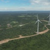 Wind turbines operate in Lagoa, Brazil, March 14, 2024.