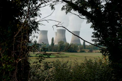 The Bugey nuclear plant operates in Saint-Vulbas, around Lyon, central France, Oct. 13, 2022.