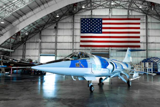 A Starfighters F-104 aircraft.