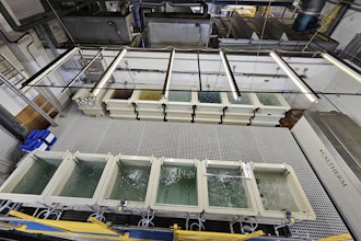 Captec has upgraded from a six-tank to a 12-tank configuration for advanced chemical processing.