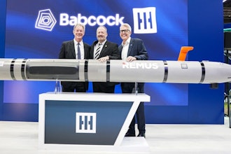 Babcock, HII deal signing.