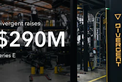 Divergent's $290 Million Series E announcement.