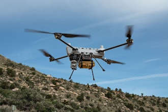 PDW's C100 quadcopter.