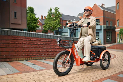 The new Viribus electric tricycle.