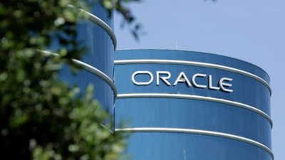 The exterior of Oracle Corp. headquarters is pictured in Redwood City, Calif., June 26, 2007.