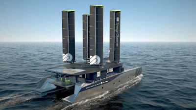 The Energy Observer 3 (EO3) watercraft.