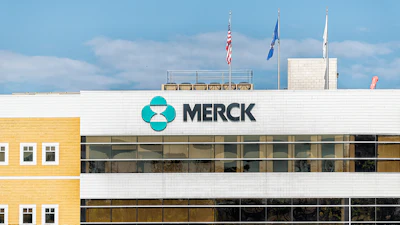 Merck's manufacturing plant in Elkton, Virginia in October 2020.