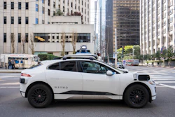 A Waymo all-electric robotaxi.