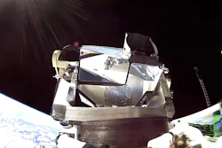 Starlink “mini laser” in operation on a Starlink satellite.