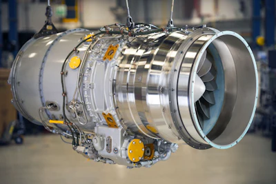 The Textron Cessna Citation Ascend is powered by twin PW545D engines.