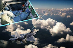 Lockheed Martin's F-22 Raptor pilot simultaneously controlling a drone.