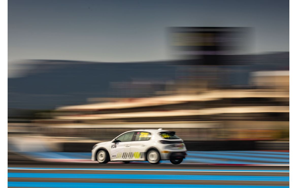 The Peugeot 208 Racing TC6.