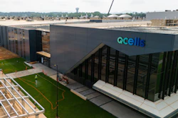 The Qcells solar panel plant is seen, June 27, 2025, near Cartersville, Ga.