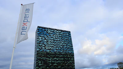 The head office of Chinese-owned chipmaker Nexperia is seen in Nijmegen, Netherlands, Tuesday, Oct. 14, 2025, after the Dutch government took control of the semiconductor company over governance shortcomings.