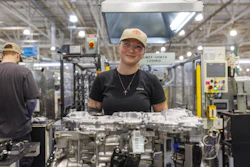 Alivia Luikart, a team member at Toyota West Virginia.