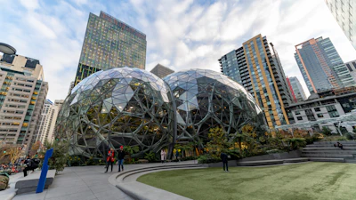 Amazon headquarters, Seattle, Dec. 2019