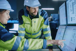 Manufacturers using technology on the factory floor.