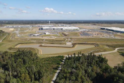 Toyota's new battery plant in Liberty, North Carolina.