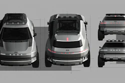 Hyundai released these teaser sketches of the CRATER Concept today, ahead of its AutoMobility LA 2025 media day debut on Nov. 20, 2025.