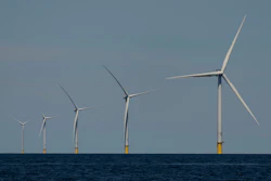Wind turbines operate at Vineyard Wind 1 offshore wind farm off the coast of Massachusetts, July 19, 2025.
