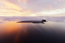Astro Mechanica's supersonic flight rendering.