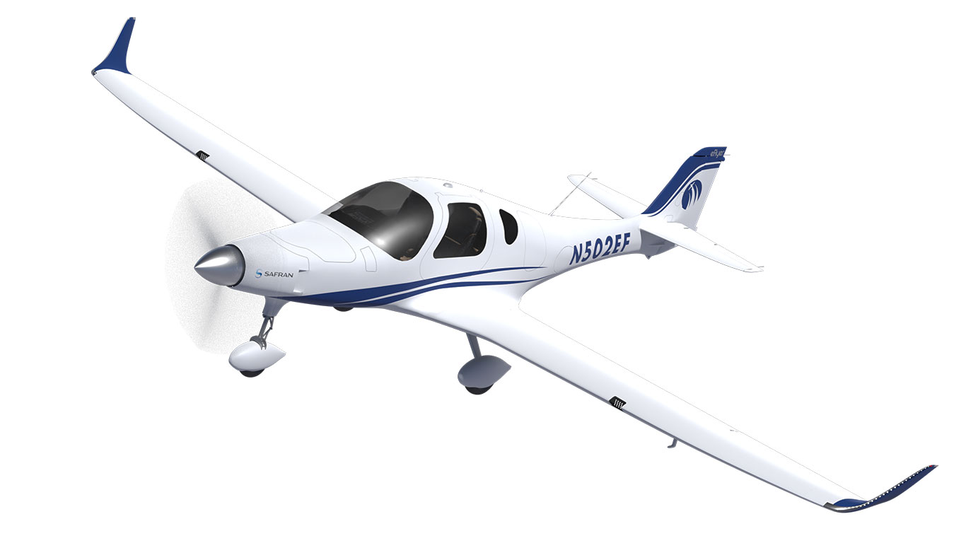 Bye Aerospace's eFlyer 2 model.