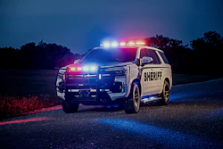 Sheriff's patrol SUV.