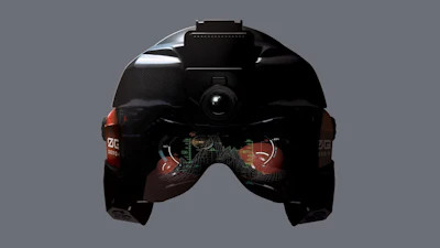 Collins Elbit Vision Systems Zero-G Helmet.