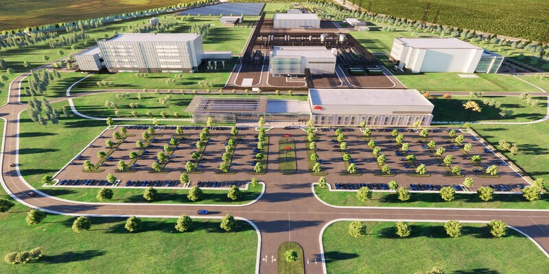 Eli Lilly And Company New Plant Rendering