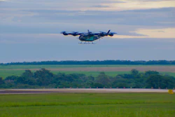 Eve's eVTOL flight test.