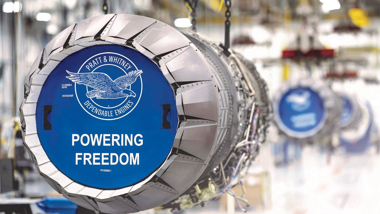 Pratt & Whitney F135 engine.