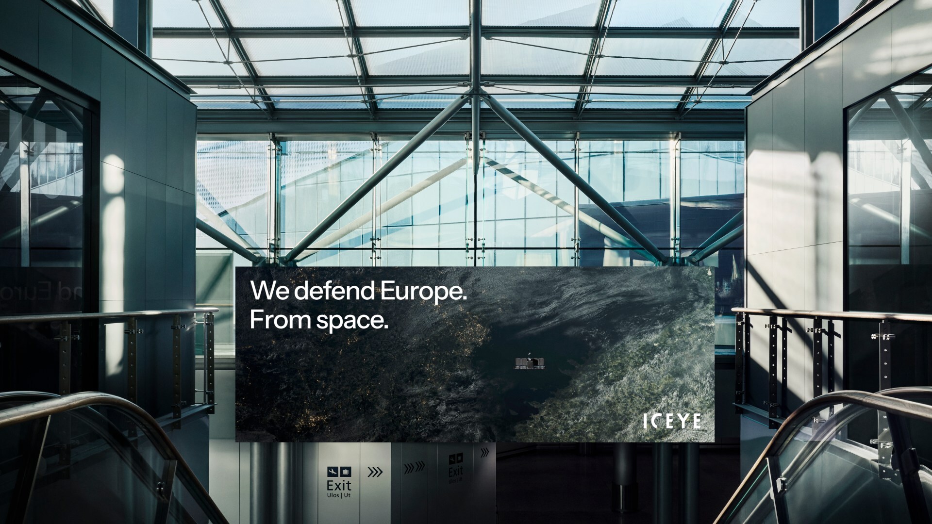 ICEYE and Rheinmetall contract image.
