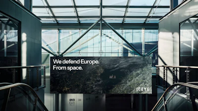 ICEYE and Rheinmetall contract image.