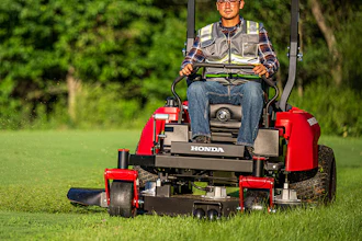 Honda North Carolina Manufacturing last week began production of its first battery-powered zero-turn radius mowers at its facility in Swepsonville, North Carolina.