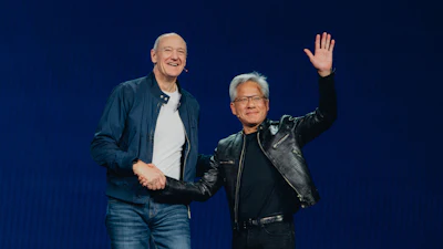 CES 2026: Nvidia founder and CEO Jensen Huang (right) and Siemens AG President and CEO Roland Busch expanding their partnership to build the Industrial AI Operating System.