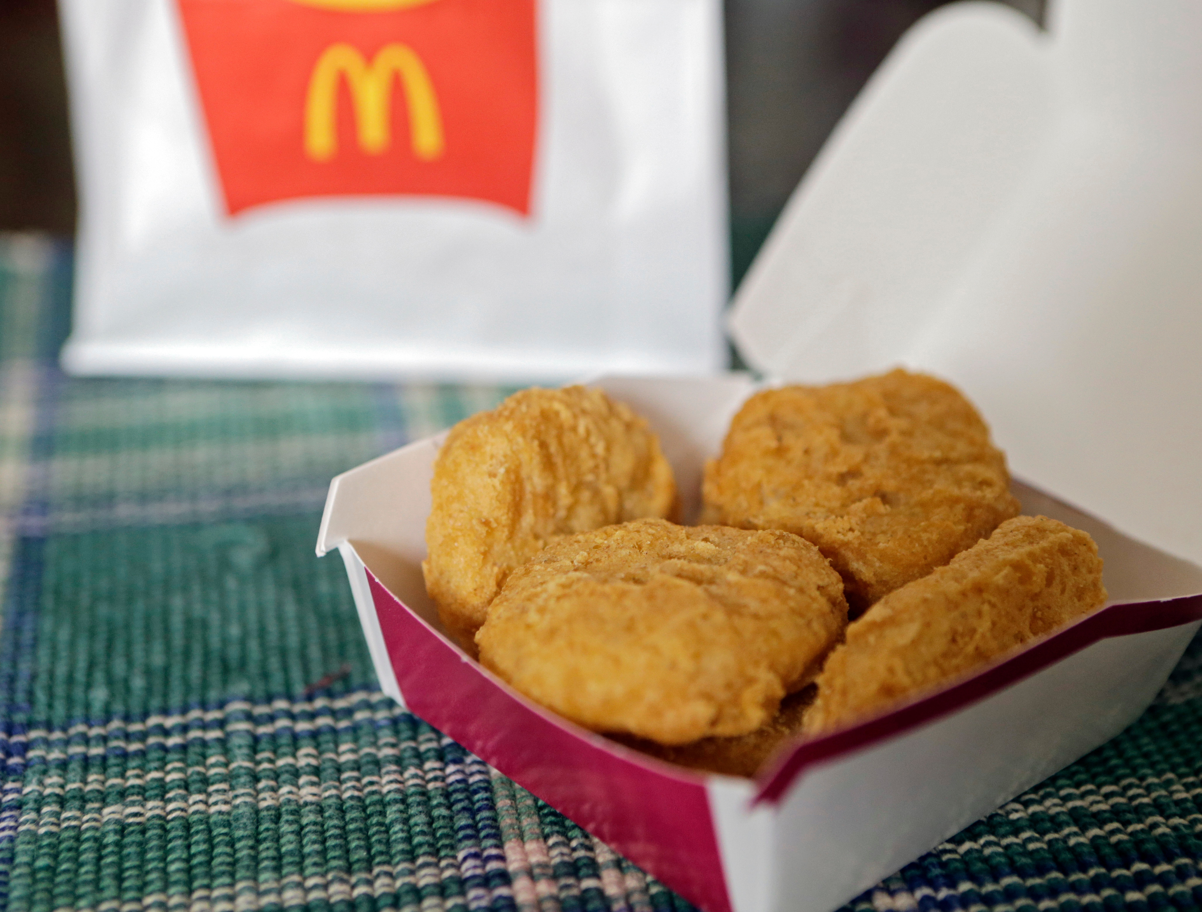 An order of McDonald's Chicken McNuggets, Olmsted Falls, Ohio, March 4, 2015.