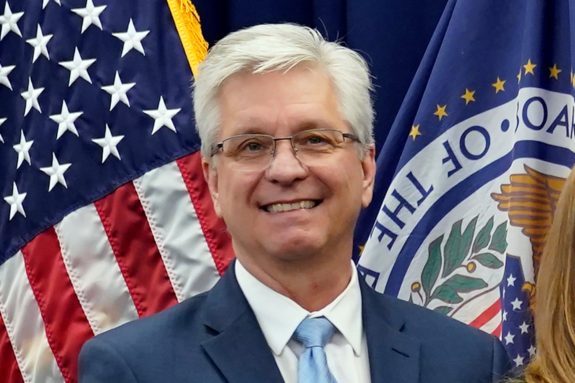 Federal Reserve Board of Governors member Christopher Waller poses for a photo on May 23, 2022, Washington.