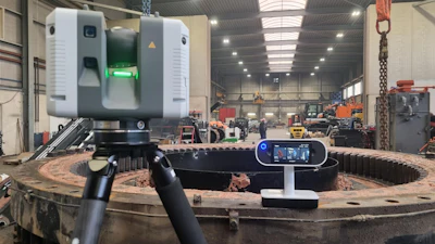 Artec Leo & Ray II at the customer’s workshop