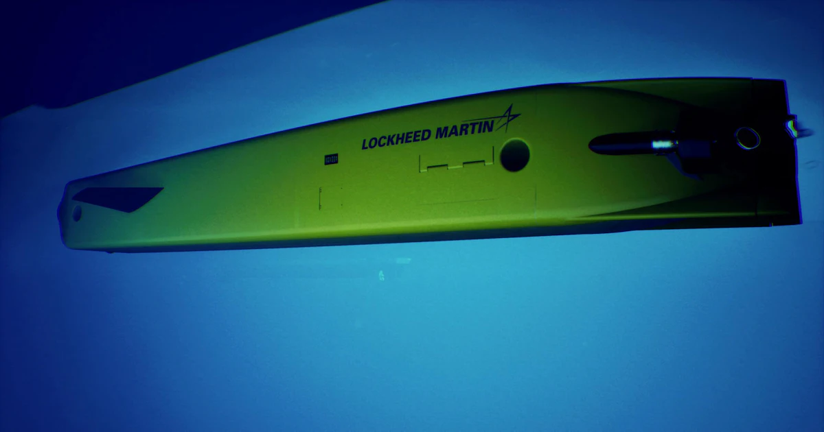 Lockheed Ai Sub Lockheed Martin's New Autonomous Sub Can Hitch a Ride on Larger Vessels ...