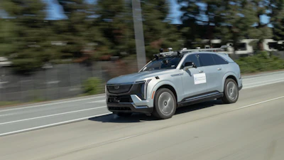 A Cadillac Escalade IQ test vehicle.