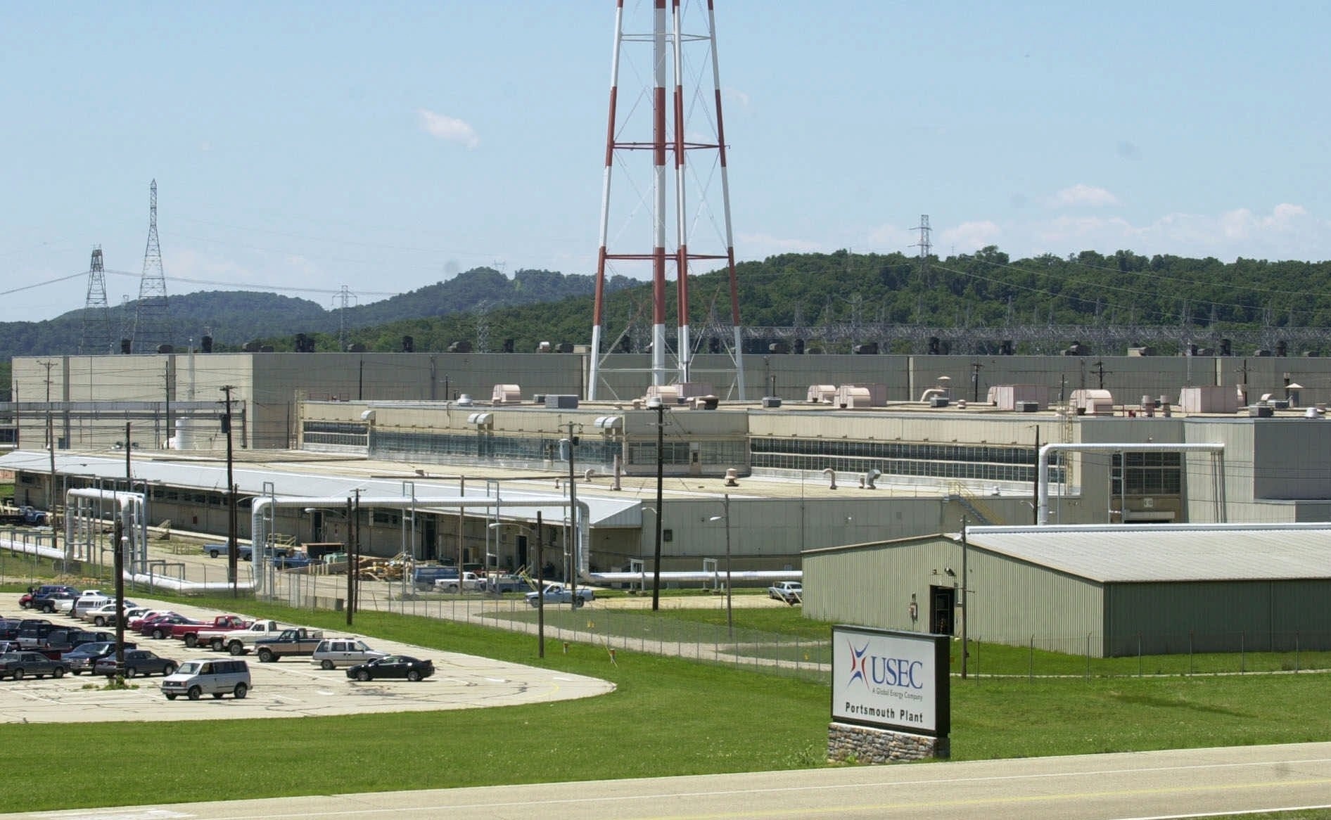 This June 22, 2000 file photo shows the Portsmouth Gaseous Diffusion Plant near Piketon, Ohio.