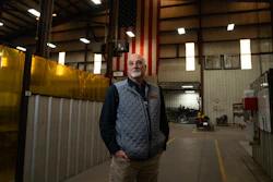 Jay Allen, owner of Allen Engineering Corporation, poses for a portrait Monday, March 16, 2026, in Paragould, Ark.