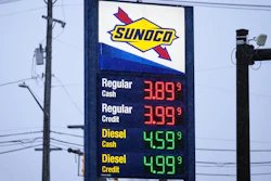 Ray Ruda fills his van with fuel at a gas station Wednesday, March 25, 2026, in Brentwood, Tenn.