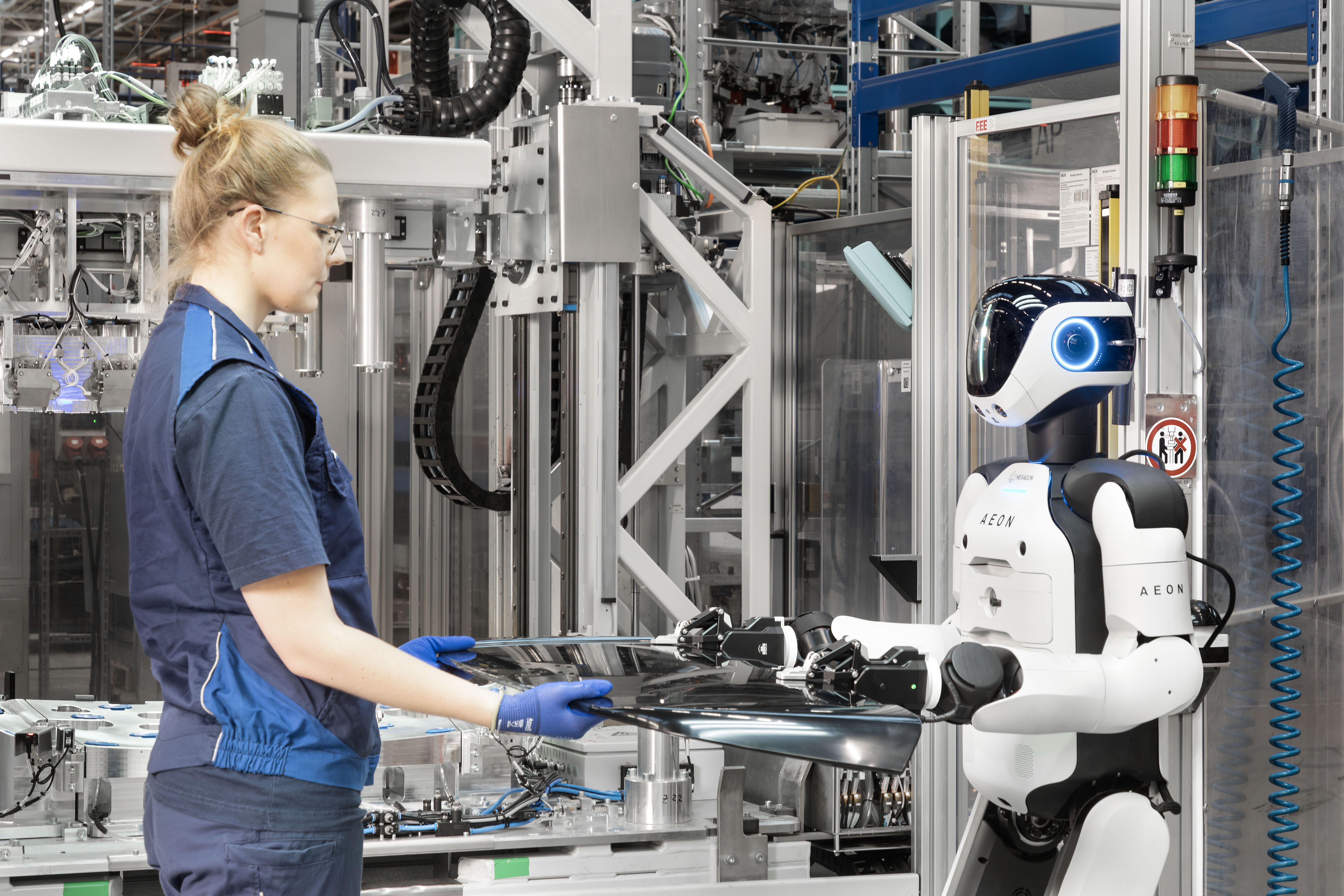 Humanoid Robotics at the BMW Group Plant in Leipzig, Germany.