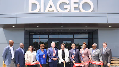 Diageo Opens New State Of The Art Manufacturing Facility Montgomery Ribbon Cutting Image