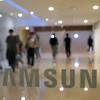 The logo of the Samsung Electronics Co. is seen at its office in Seoul, South Korea, Wednesday, May 20, 2026.