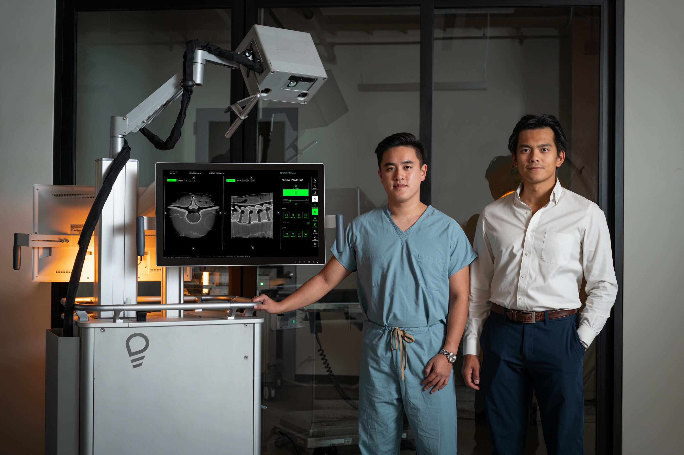 Dr. James Hu, co-founder and co-CEO and Eldrick Millares, co-founder and co-CEO of Illuminant.