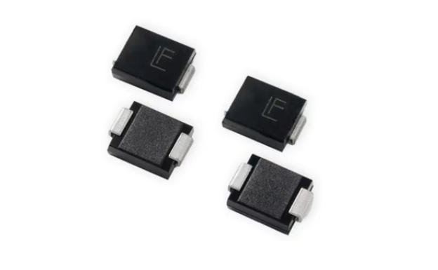 The TPSMC, TPSMD and TP5.0SMDJ series from Littelfuse for automotive high-voltage power electronics.